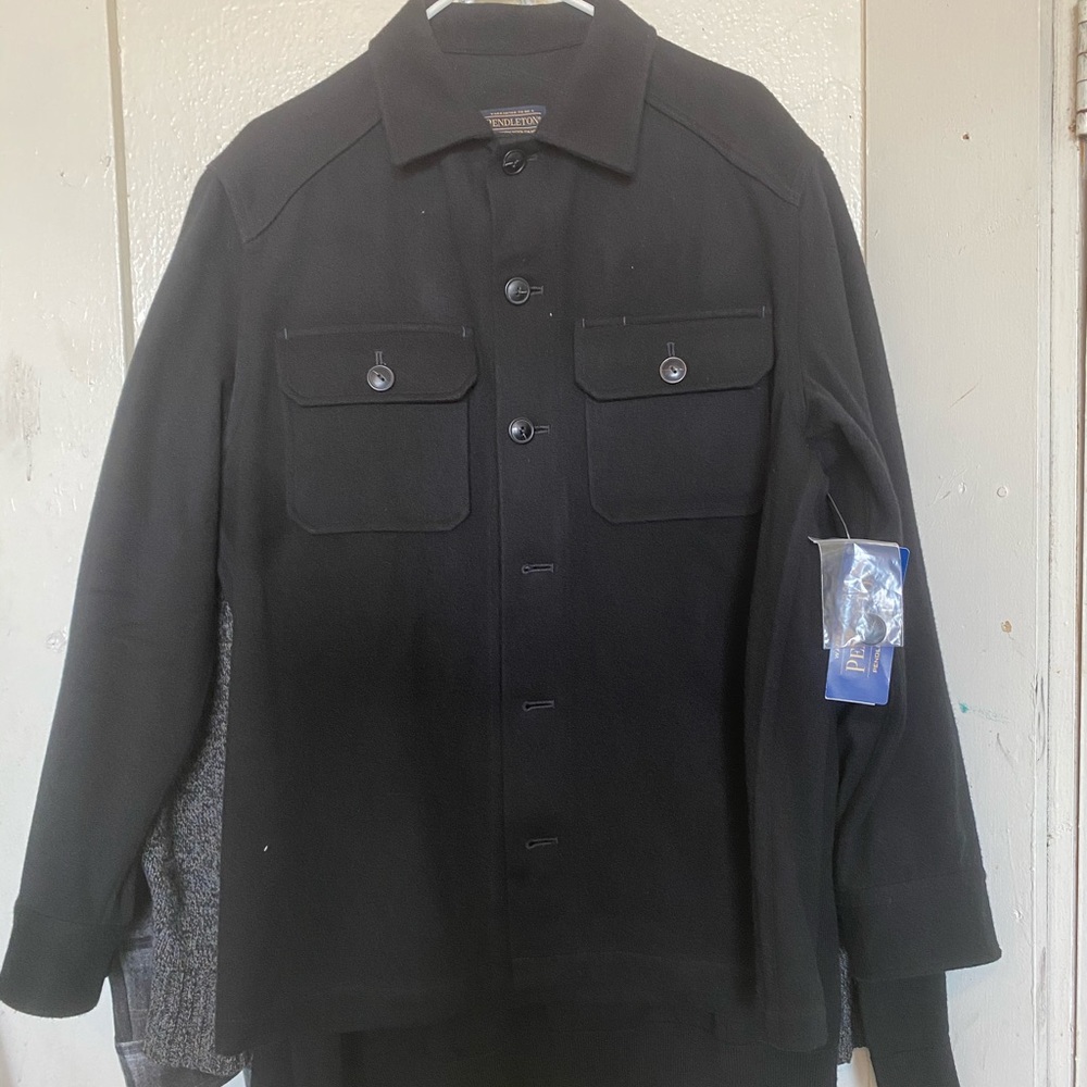 Pendleton black CPO jacket. Size M -NWT-